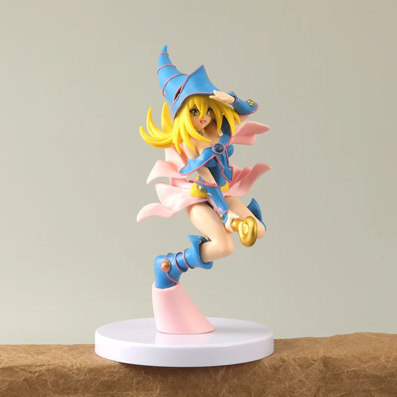 

14cm Anime Yu-Gi-Oh! Duel Monsters Girl Figurine Dark Magician Girl Action Figure Kids Adult Collectible Fashion Model Doll Toys