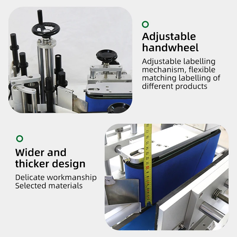 MT-100 Factory Wholesale Intelligent Control Desktop Automatic Self Adhesive Beer Juice Beverage Bottle Sticker Labeling Machine