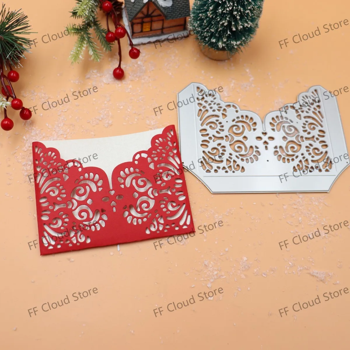 Wedding Greeting Card Dies Scrapbooking New 2025 DIY Scrapbooking Photo Album Decorative Embossing DIY Crafts Metal Cutting Dies