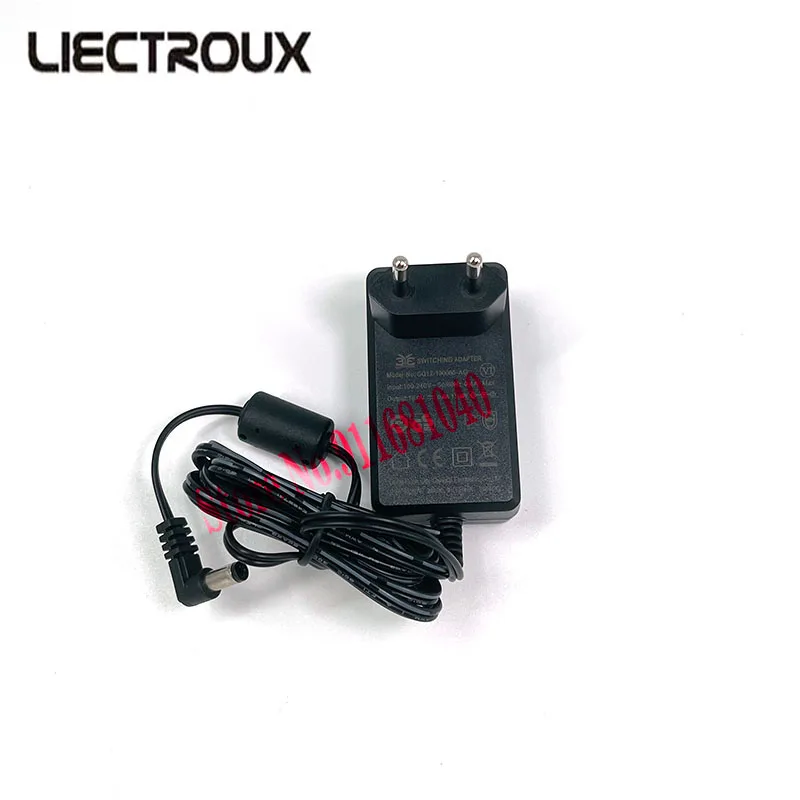 Original EU Plug AC Power Adapter Wall Charger for Liectroux C30B Robot Vacuum Cleaner Spare Parts Switching Adapter