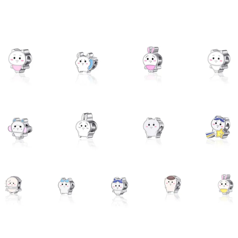 

New fashion Cute Cartoon Charm Beads Suitable for Original Women's Bracelets Jewelry Accessories Gifts