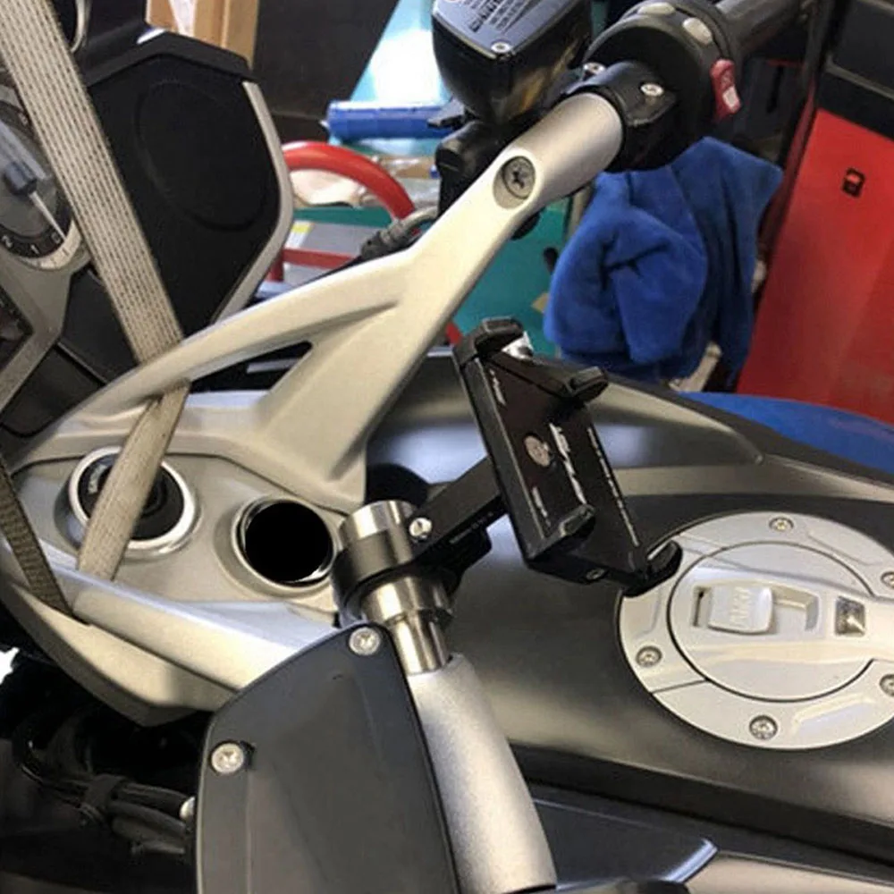 Motorcycle Mobile Phone Bracket Extension Rod Fit For BMW K1600GT K1600GTL K1600B R1200RT R1250RT K1600 GT/GTL Moto Accessories