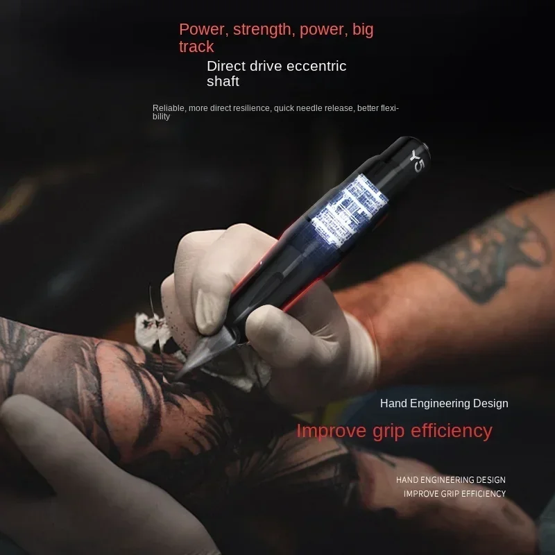 High Quality Tattoo Material Motor Tattoo Pen Cutting Line Tattoo All-in-One Pen Printer