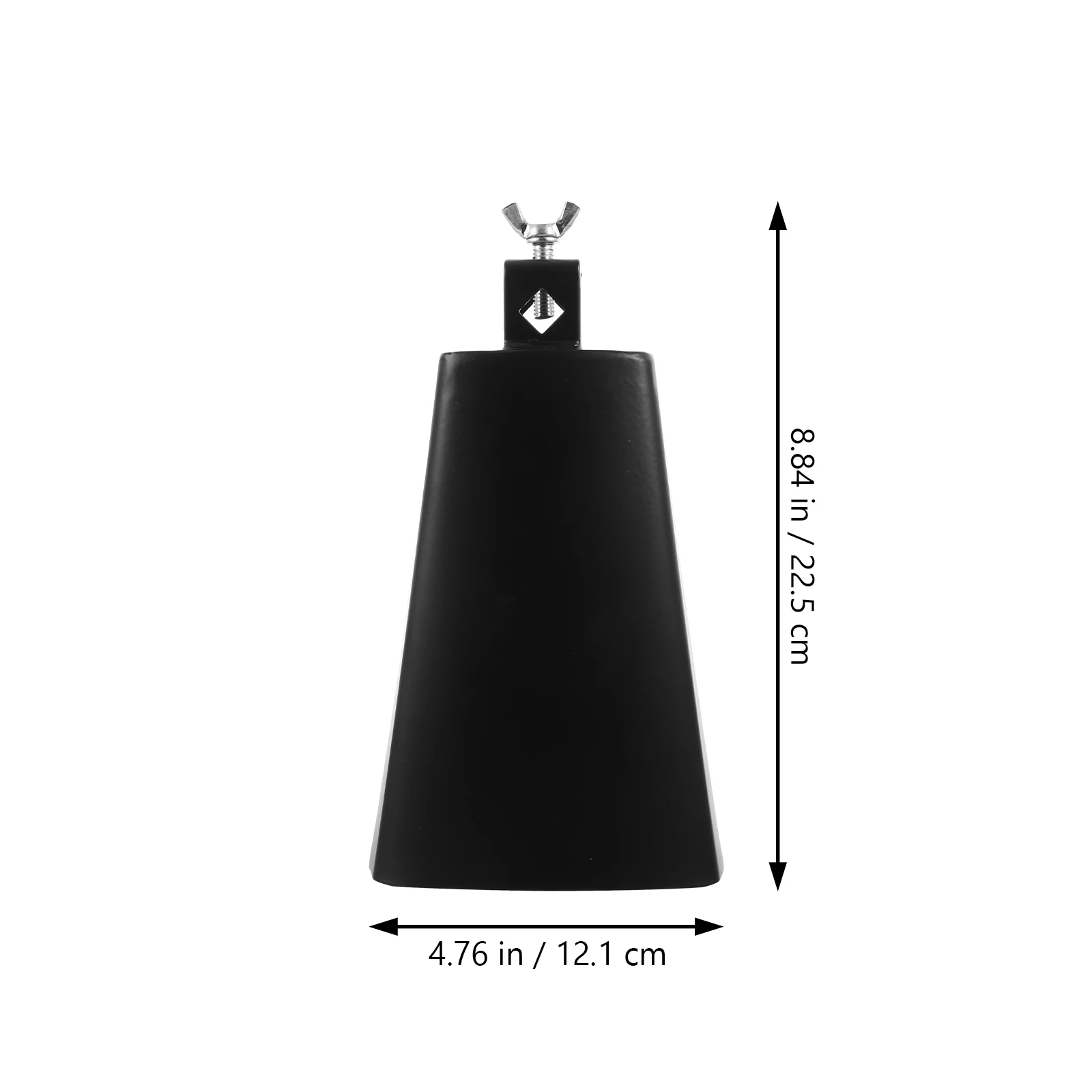 

Cowbell Teaching Aids Noise Maker for Hand Percussion Cowbells Steel with Stick Metal Sporting Events Cheering Handheld Holder
