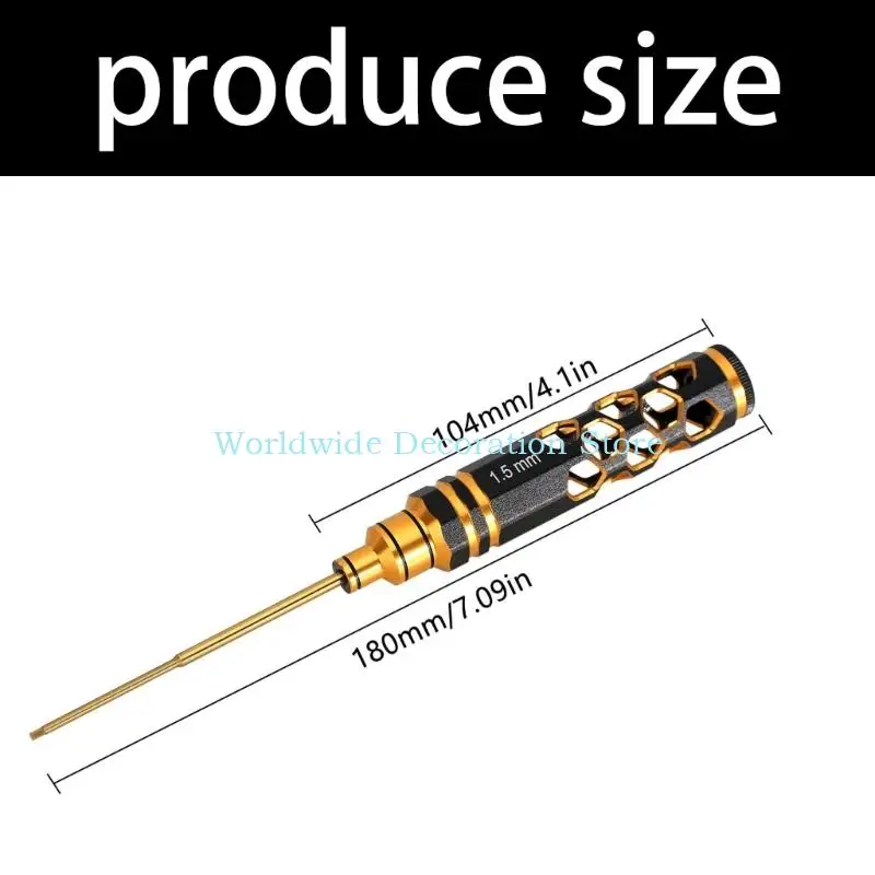 Q39B 4PCS ALLEN KEY SET Công cụ tuốc nơ vít 1.5/2/2.5/3.0mm cho các dự án thủ công DIY