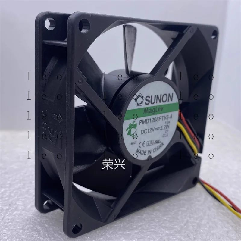 AA  for  SUNON PMD1208PTV3-A F.GN DC12V 3.2W 8CM 8025 3-wire cooling fan