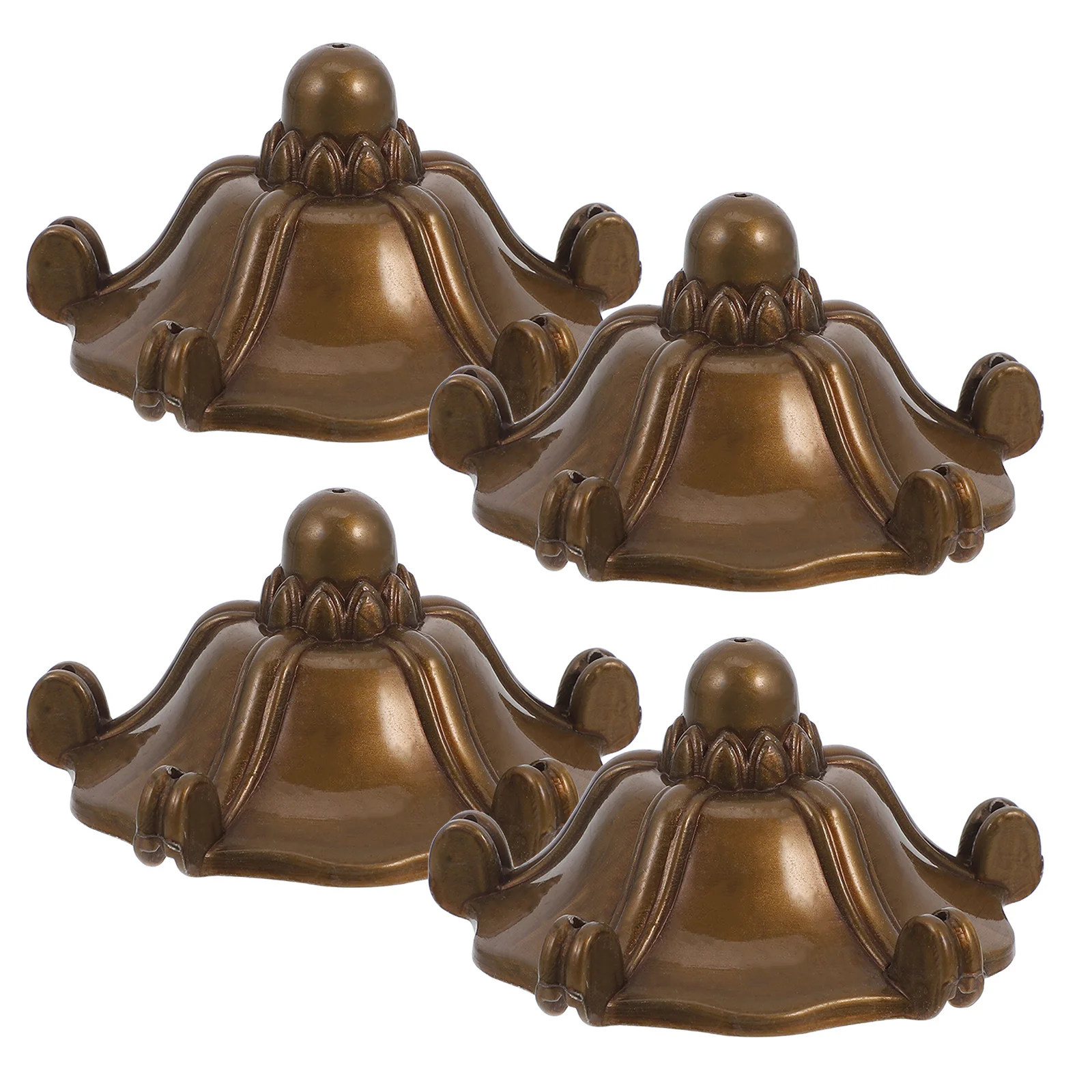 

4Pcs DIY Wind Chime Fittings Plastic Pagoda Ornaments Easy Stringing Wind Chime Making Kit Accessories for Crafts Home Garden