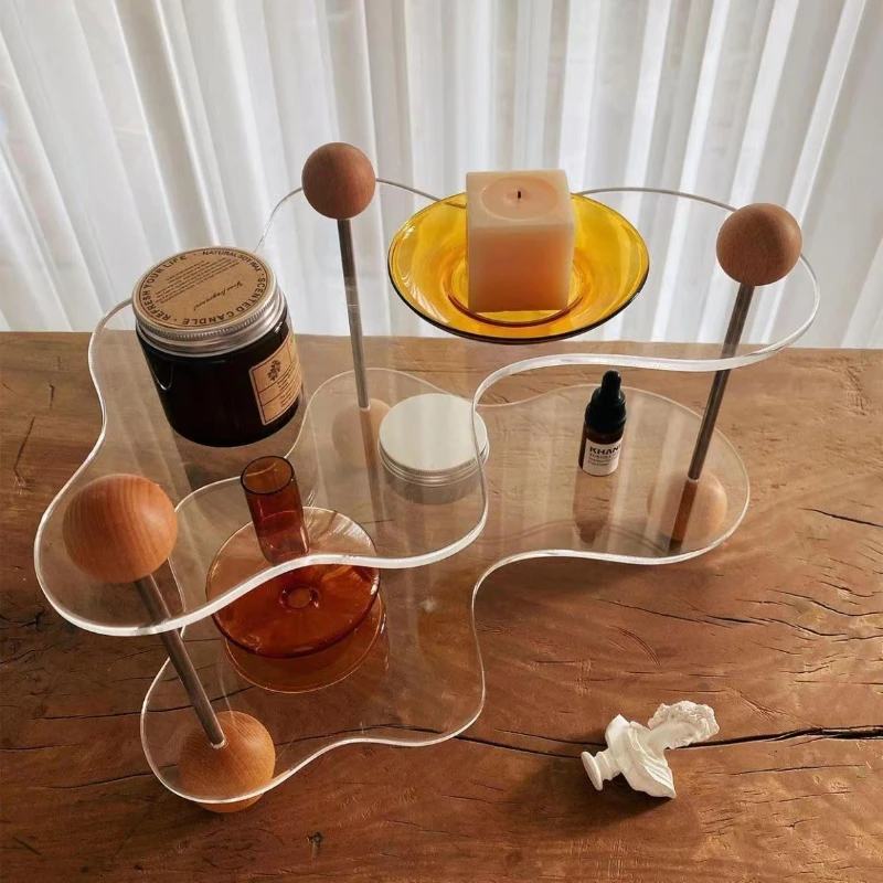 

Многофункциональная стойка для хранения, подстаканник, дисплей, настольная подставка для макияжа, держатели для хранения, мебель для организации продуктов