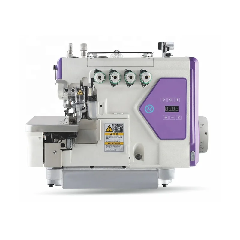 QK-GS918D-4 Industrial high speed direct drive up and down differential overlock sewing machine prices