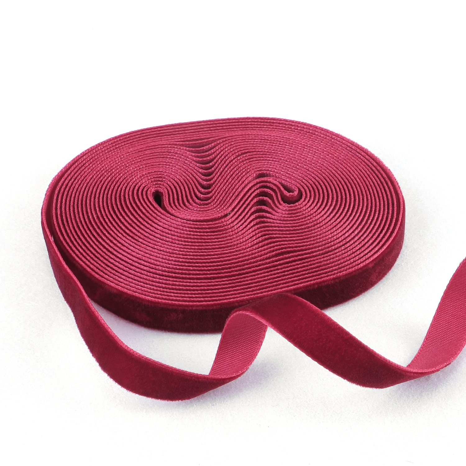 5 Yards Weihnachts-Samtband, Vintage-Band, grün, rot, weinrot, Samtbandrollen für Weihnachten, Hochzeit, Verpackung, DIY-Handwerk – Detail 7
