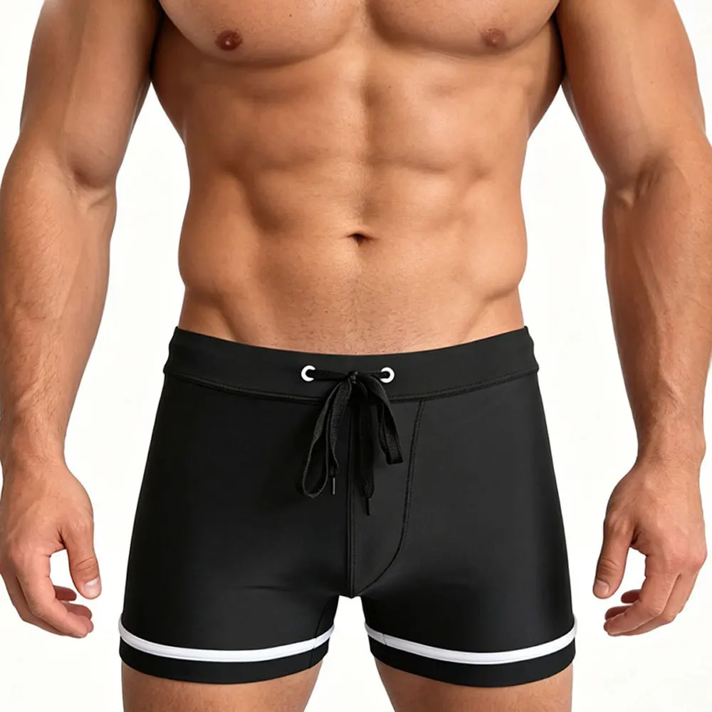 Mens Sexy Swim Trunks Push Up Pad Man Bikini Swimsuit Men's Swimming Briefs Slip Mens Bikini Swimwear Bathing Suit Beach Wear