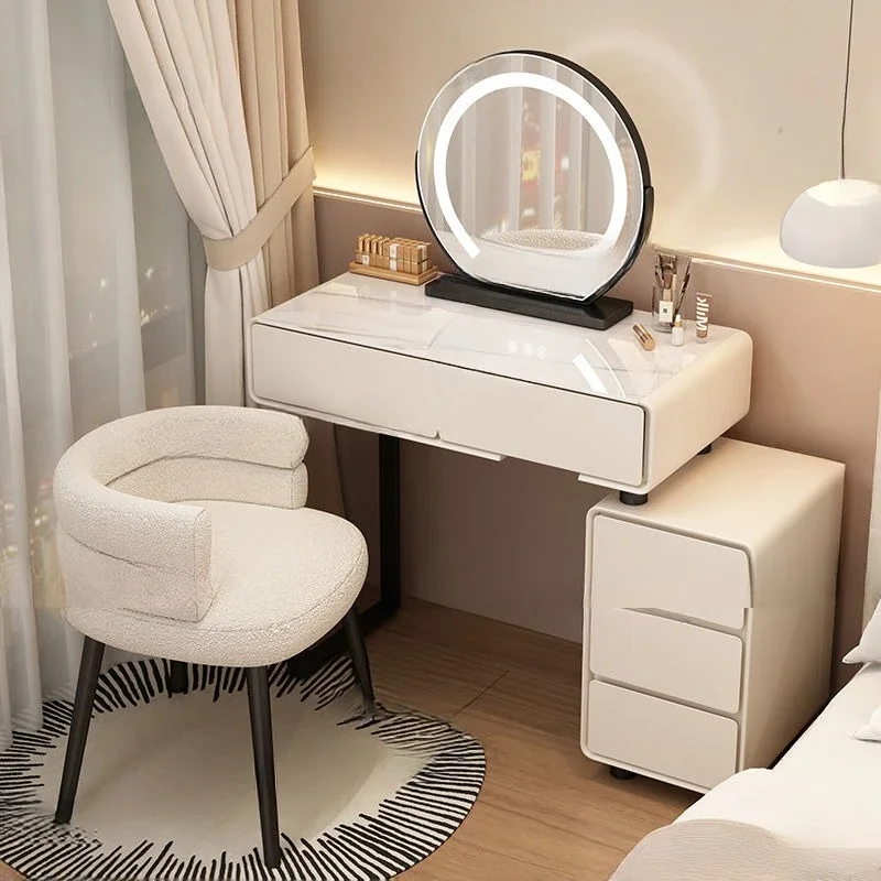 

New, modern and simple, dressing table, cream style, makeup table, small apartment, light luxury