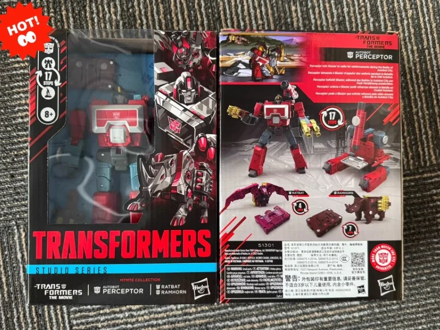 In Stock Original Transformation Toys SS86 Movie Perceptron & Rhino & Bat Flute Set Mobile Doll Collection Gifts