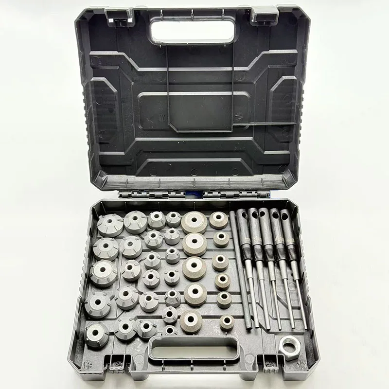 

17-34 мм развертка седла клапана мотоцикла, набор фрез для седла клапана, инструмент для ремонта автомобилей, комбинированный золотой шлифовальный станок седла клапана