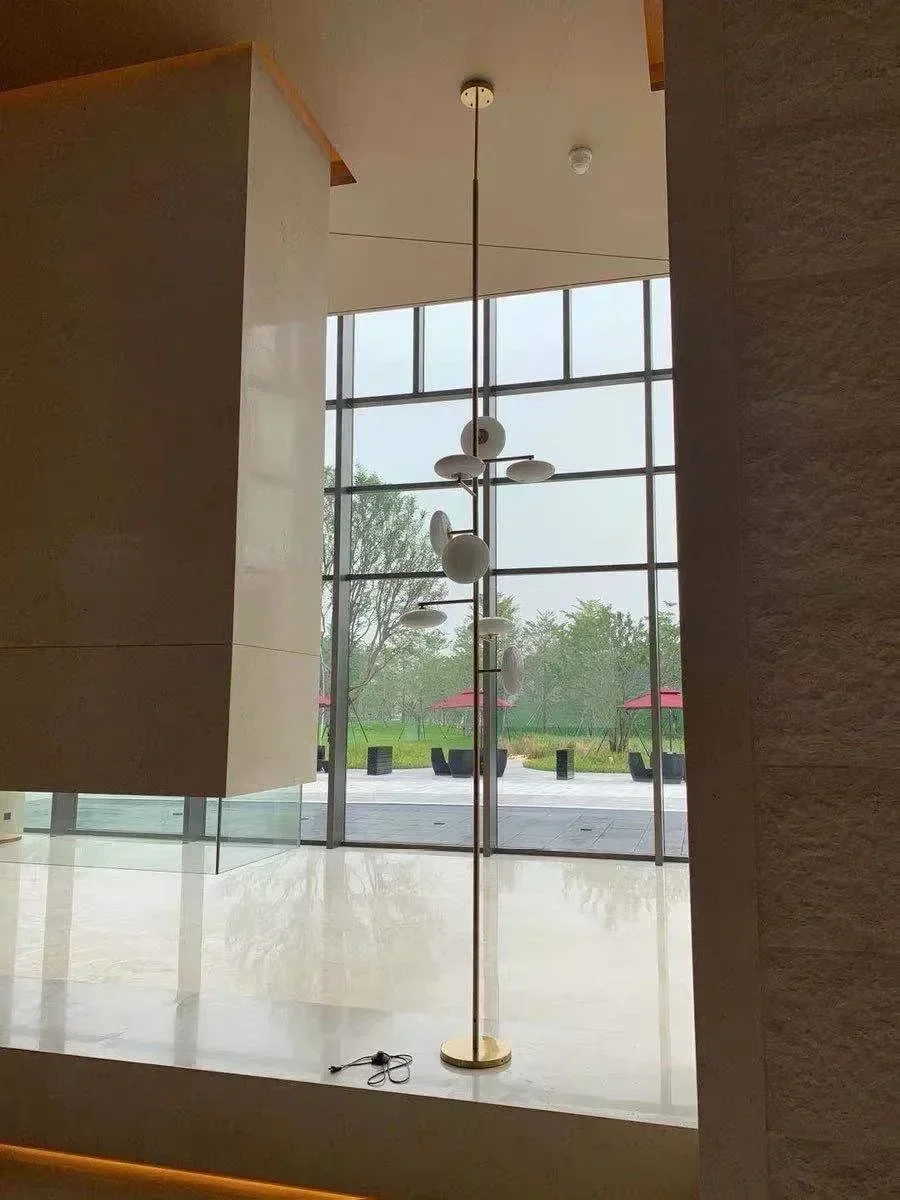 Italian Designer Full Height Floor Lamp Modern Accent Lighting For Living Room Corner Home Interior Decor Standing Light Fixture