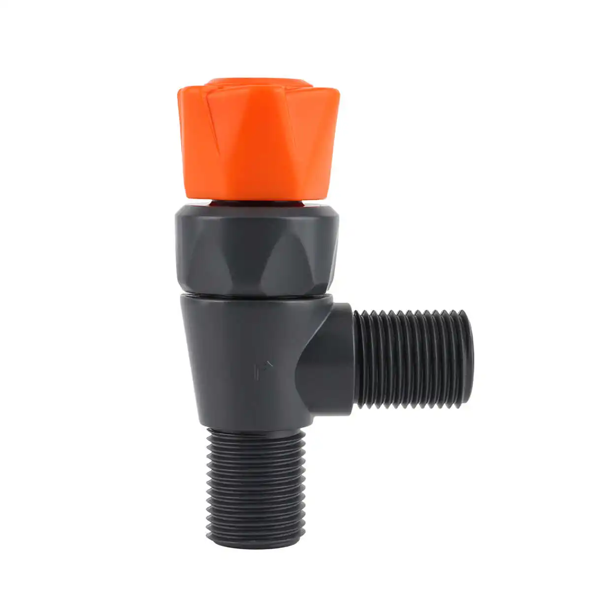 Flowcolour UPVC Angle Valve External Thread Micro Adjustment Valve Flow Control Valve Fertilizer Dispenser Water Fertilizer