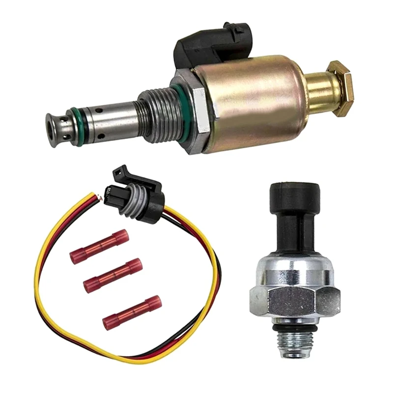 

For ISUZU 4JX1 Oil Rail Pressure Solenoid Valve&Sensor For Ford F250 F350 450 8971748720 F81Z-9C968-AB CM-5013 1807329C9