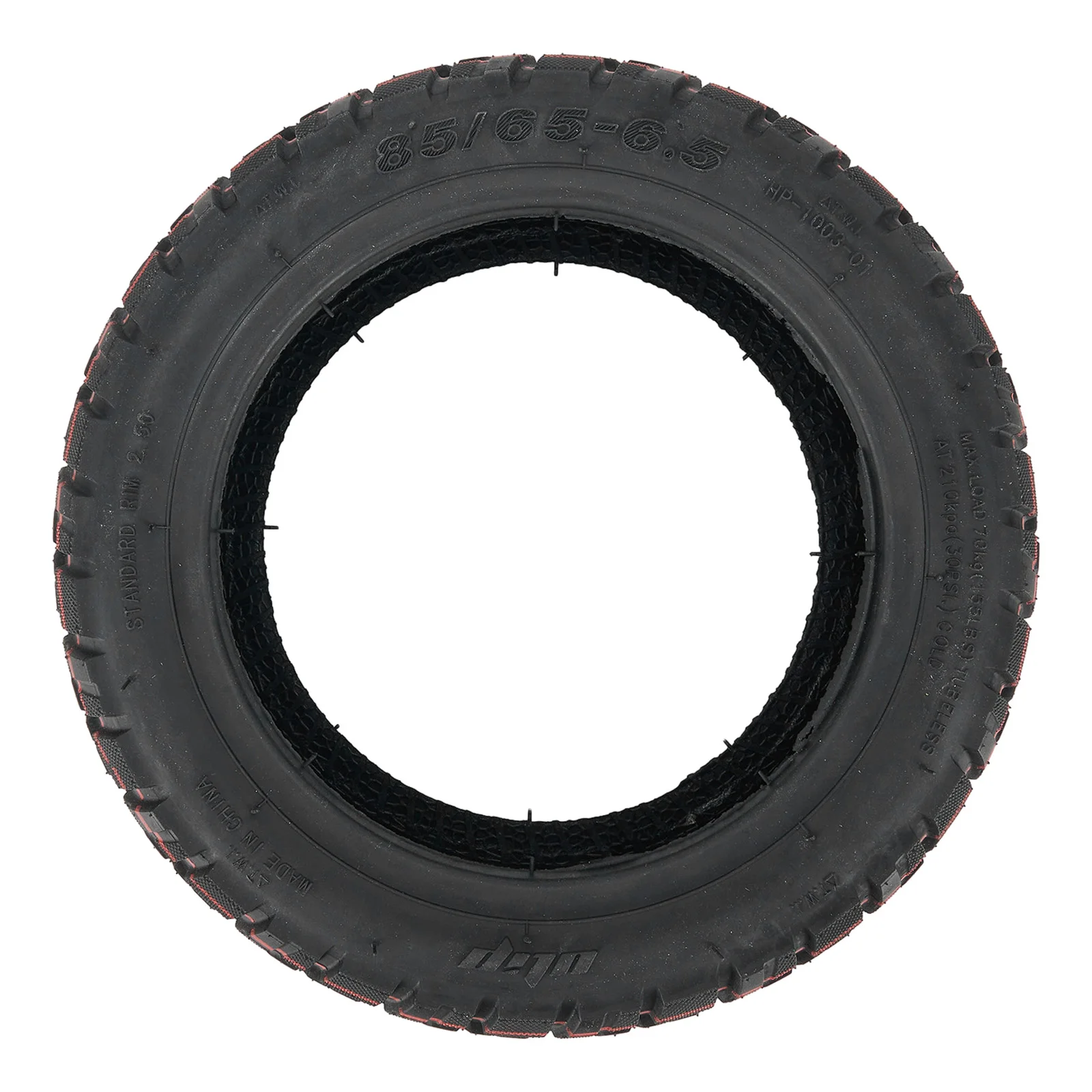 

Brand New High Quality Tubeless Tyre Tire Rubber Wearproof 10 Inch 85/65-6.5 Replacement Tubeless Off-road Tire