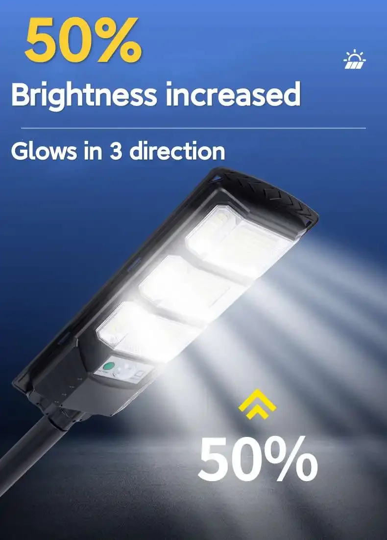 4000W 50000000LM Solar LED Light Sunlight Outdoor Powerful External Motion Sensor Solar Lamp Garden Street Wall Solar Lantern