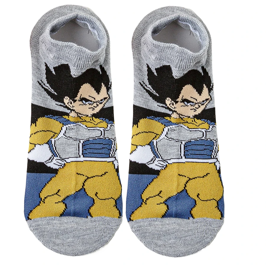 5 paires BANDAI hommes femmes Hip Hop Style de rue dessin animé chaussettes nouveauté drôle décontracté bateau court chaussettes invisibles