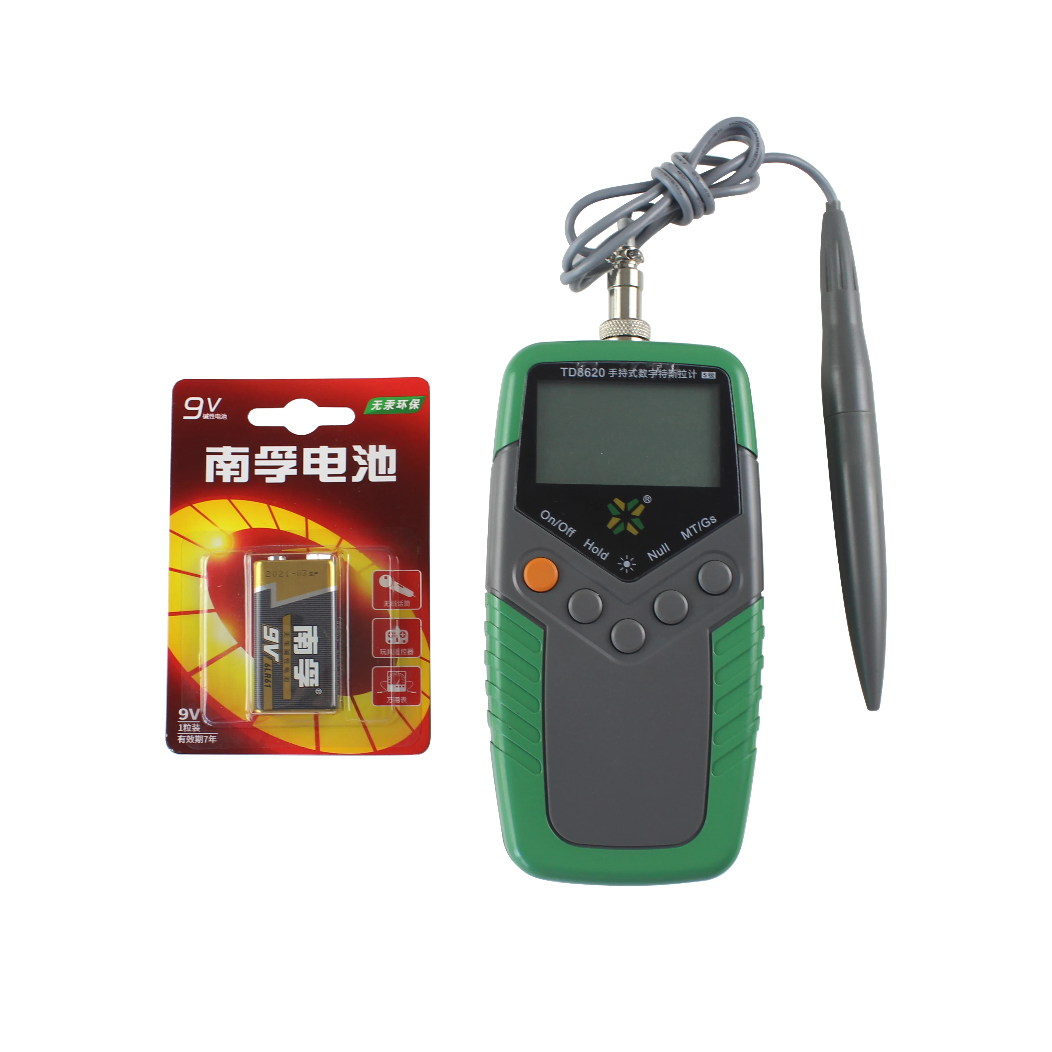 

Handheld tesla Meter Gauss Meter for Permanent Magnet Material 1% Accuracy