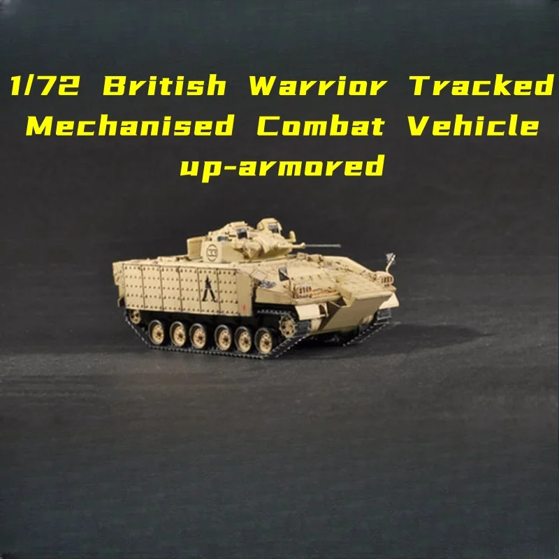 

TRUMPETER 1/72 British Warrior Tracked Mechanised Combat Vehicle up-armored Assembly Plastic Model