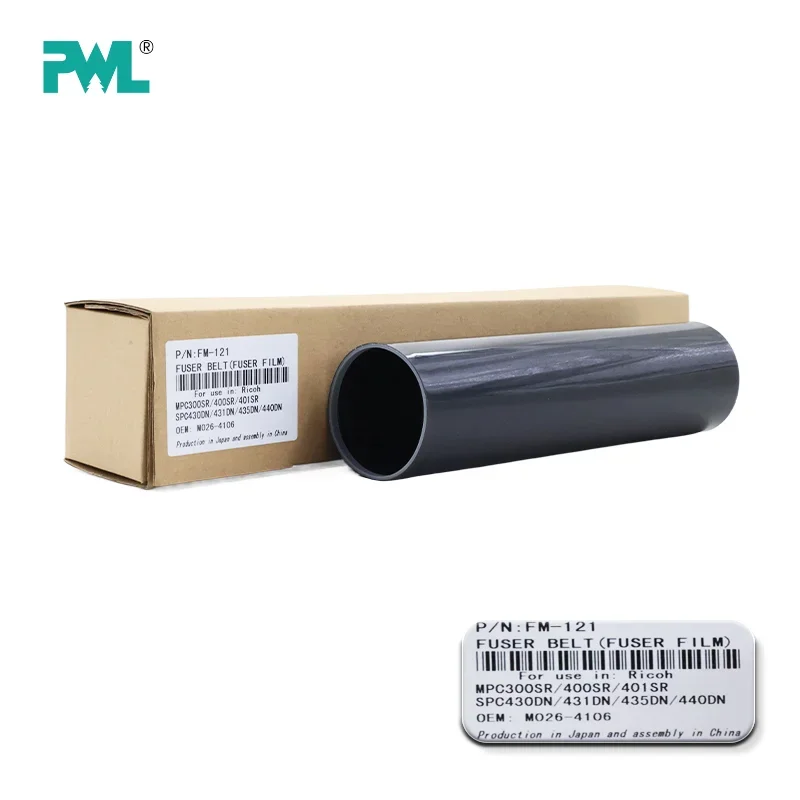 

1PCS MPC300SR Fuser Film Sleeve For Ricoh Aficio MPC300SR,400SR,401SR,SPC430DN,431DN,435DN,440DN High Quality Spare Parts