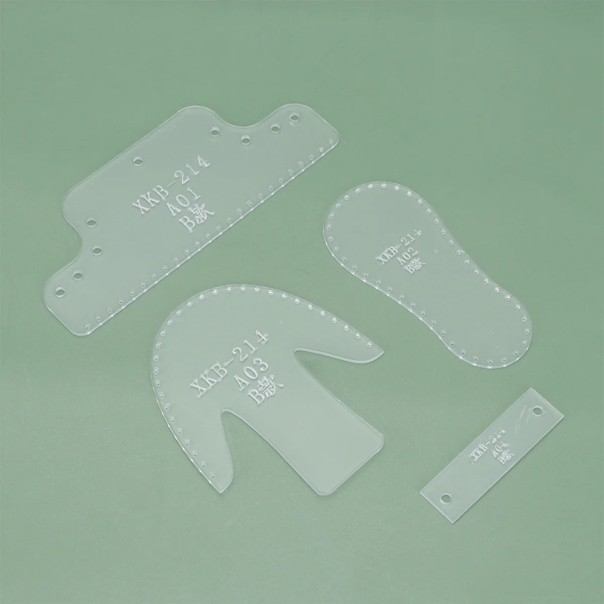 

1Set Acrylic Boots Pendants Template DIY Pattern Cutting Tool for Craft High Resistant Design