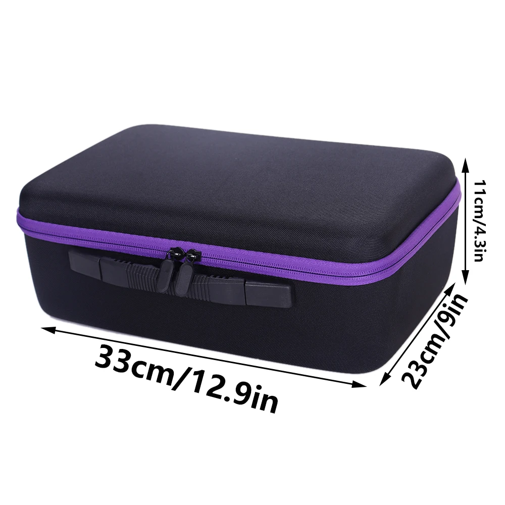 120 Slots Empty Package No Bottle Essential Oil Case 15ml Bags Travel Portable Carrying Cases Diamond Painting Storage Bag view 5