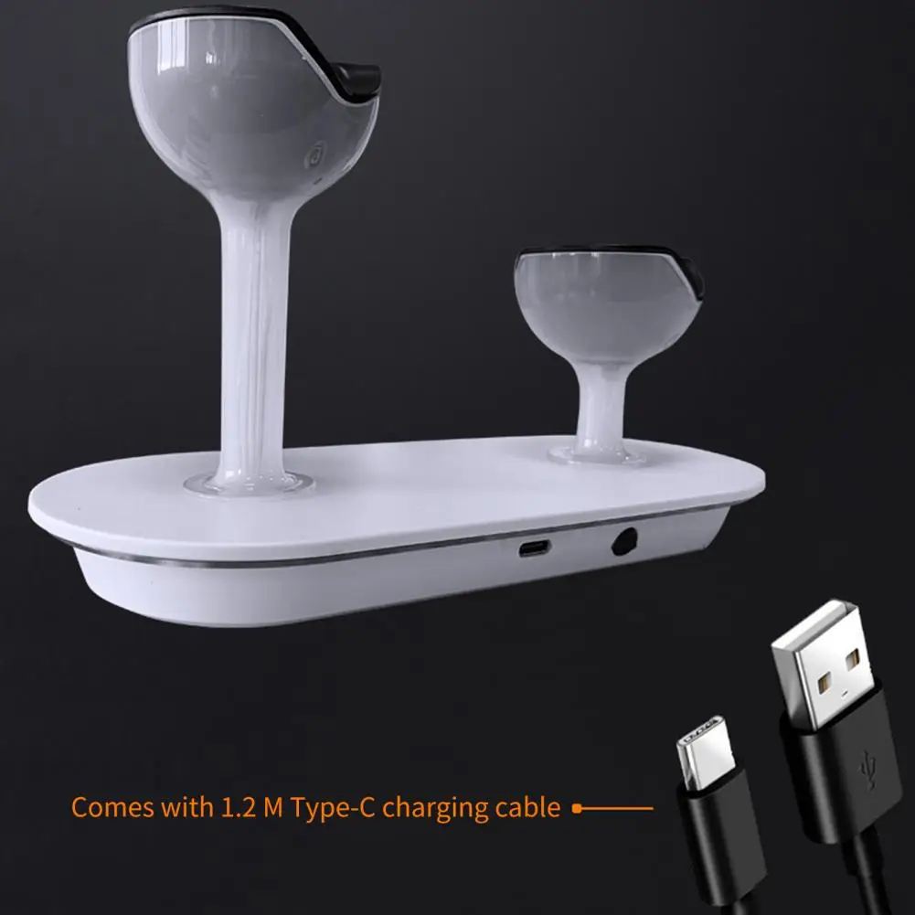 

Lightweight Anti-slip Gamepad Joystick Charge Stand with LED Indicator Charging Base Strong Anti-interference Ability