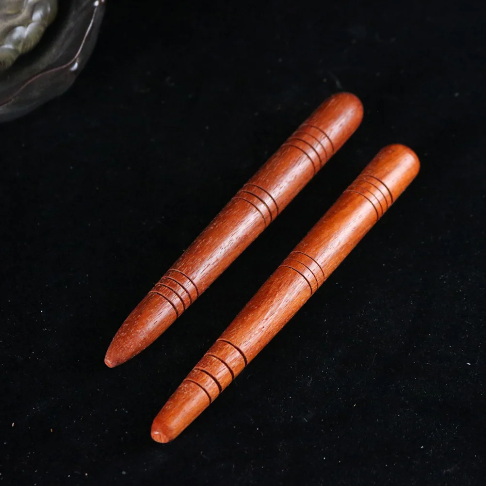 

4 Pcs Acupuncture Stick Massaging Point Massager Tool Roller Pen Feet Facial Tools Acupoint Care Wooden Sticks