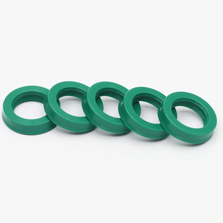 UN 20/22/22.4/23.5/24/25/26/28/30mm ID Green Polyurethane PU Shaft Piston Rod U/Y Lip Sealing Ring Gasket Hydraulic Cup Oil Seal