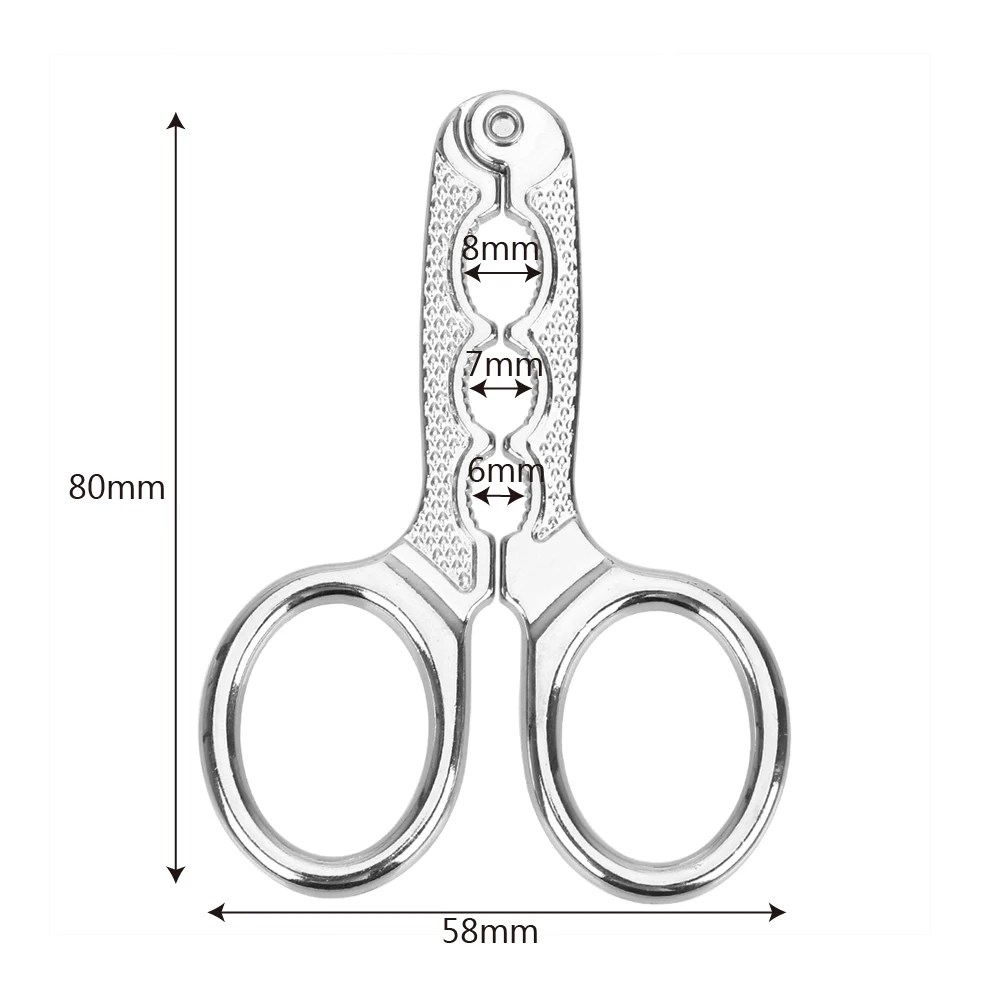 New Melon Seed Opener Clamp Walnut Nut Cracker Kitchen tool Stainless Steel Walnut Pine Sheller Nutcracker Pine Plier Scissor