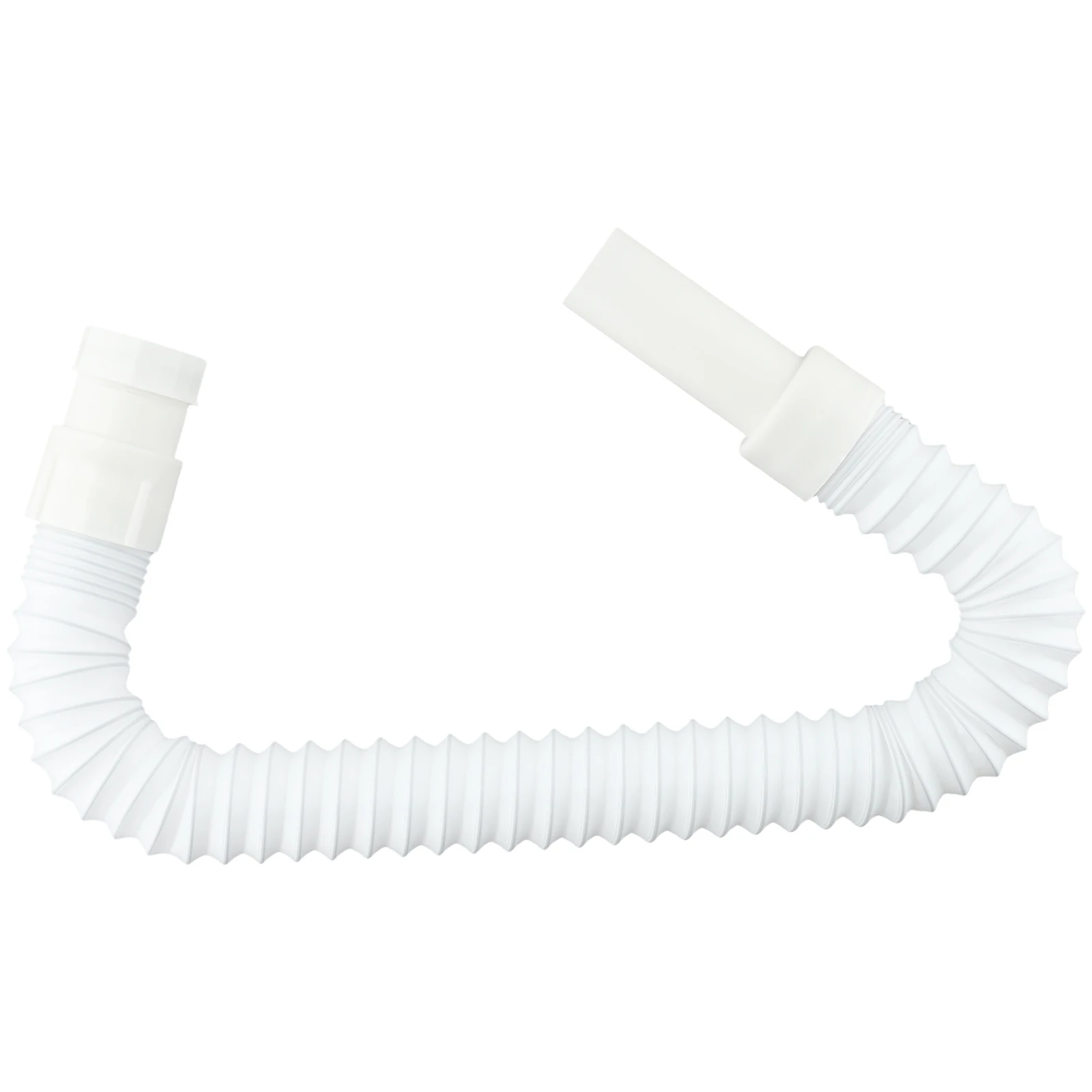 

Trap Connector Kitchen Syphon Sink Flexible Waste Pipe Solid Connection Waste Pipe White 1pc Easy To Rotate Disassembly