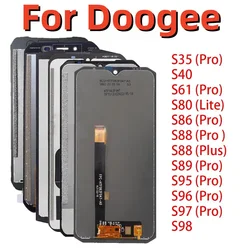 For Doogee S35 S40 S61 S80 S86 S88 S95 S96 S97 S89 S98 S95 Pro Plus Lite LCD Display CD Display Touch Screen Digitizer Assembly