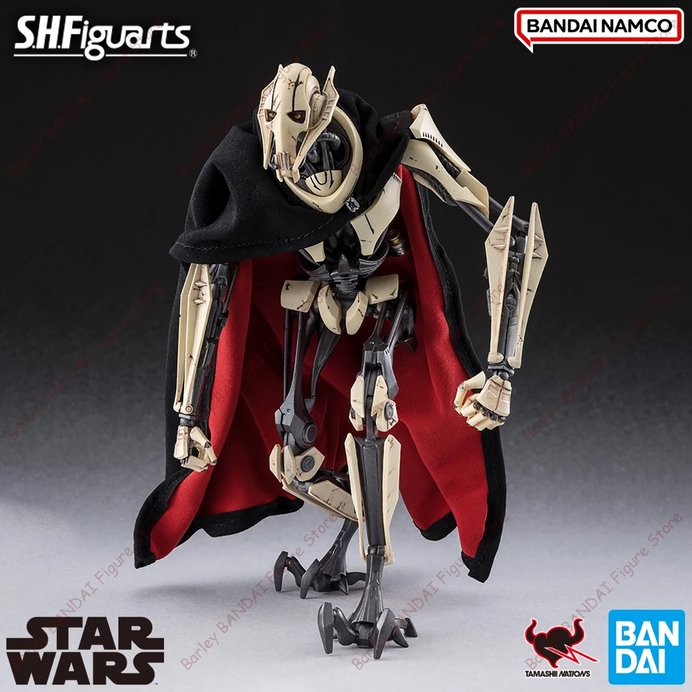 BANDAI In Stock S.H.Figuarts General Grievous (STAR WARS: Revenge of the Sith) Anime Figure Action Figurine Model Toys Gifts view 2