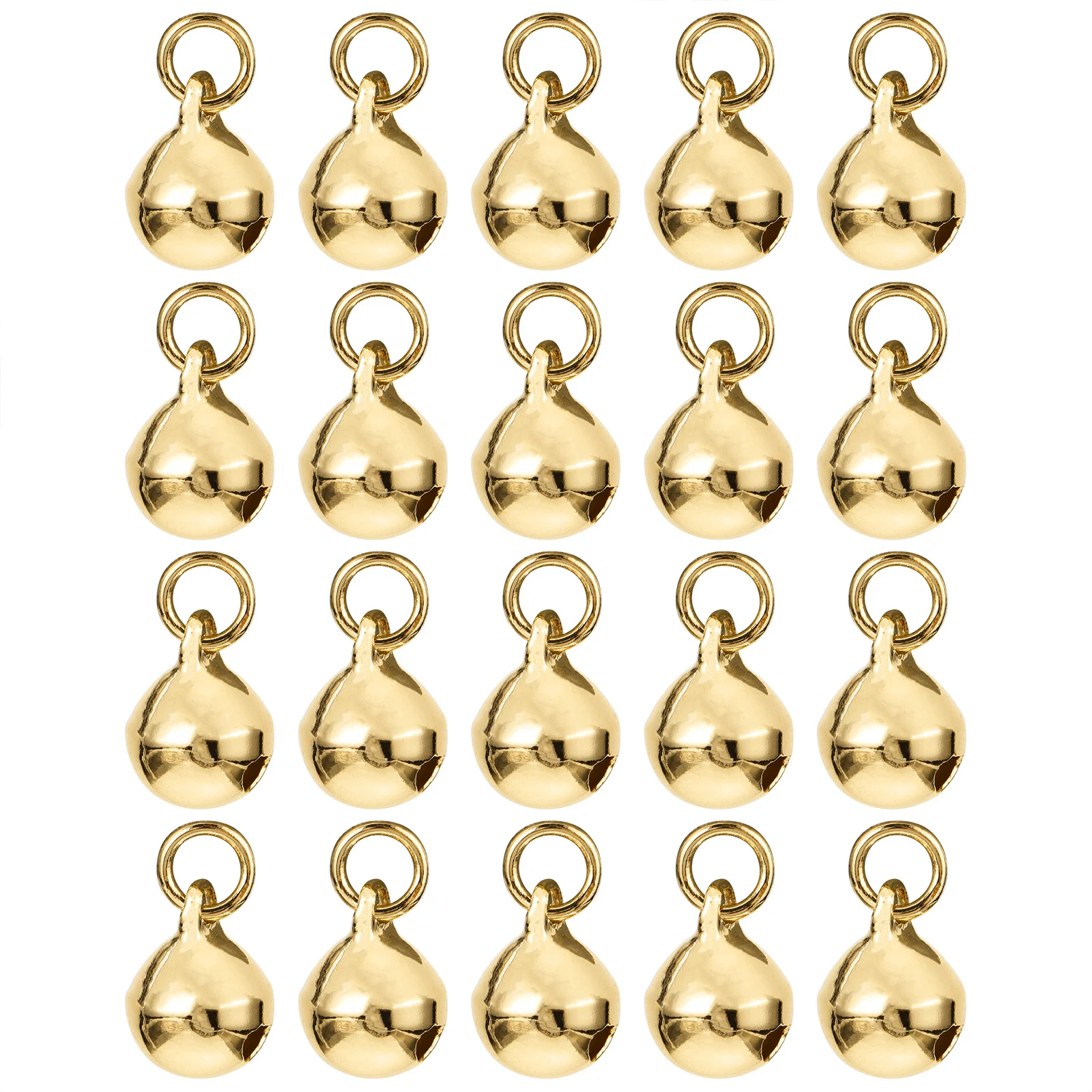 50 قطعة المعلقات جرس عقد دي اي واي أساور سحر صنع المجوهرات زينة عيد الميلاد مجوهرات المعلقات أقراط سحر