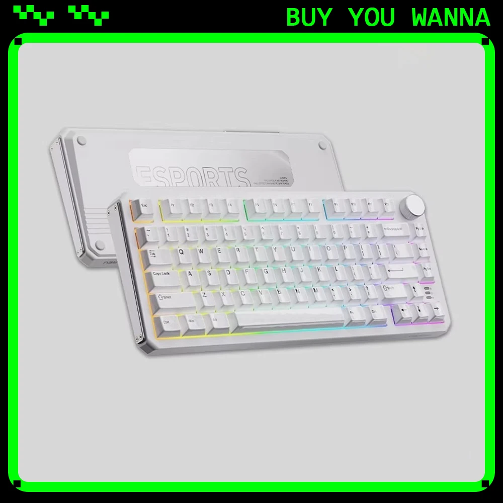 DAREU A75HE Magnetic Keyboard 8k RT Accuracy 0.01mm MCU Chip Ceramic Low Delay Mechanical Keyboard Gasket Hot Swap Pc Accessorie