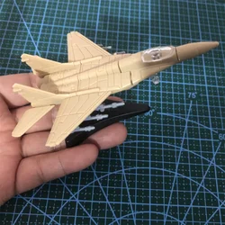 Soviet Union MiG-29 Fulcrum Assembly Fighter Mini Military Plastic Model Collection Puzzle Figure Toy Desktop Ornaments