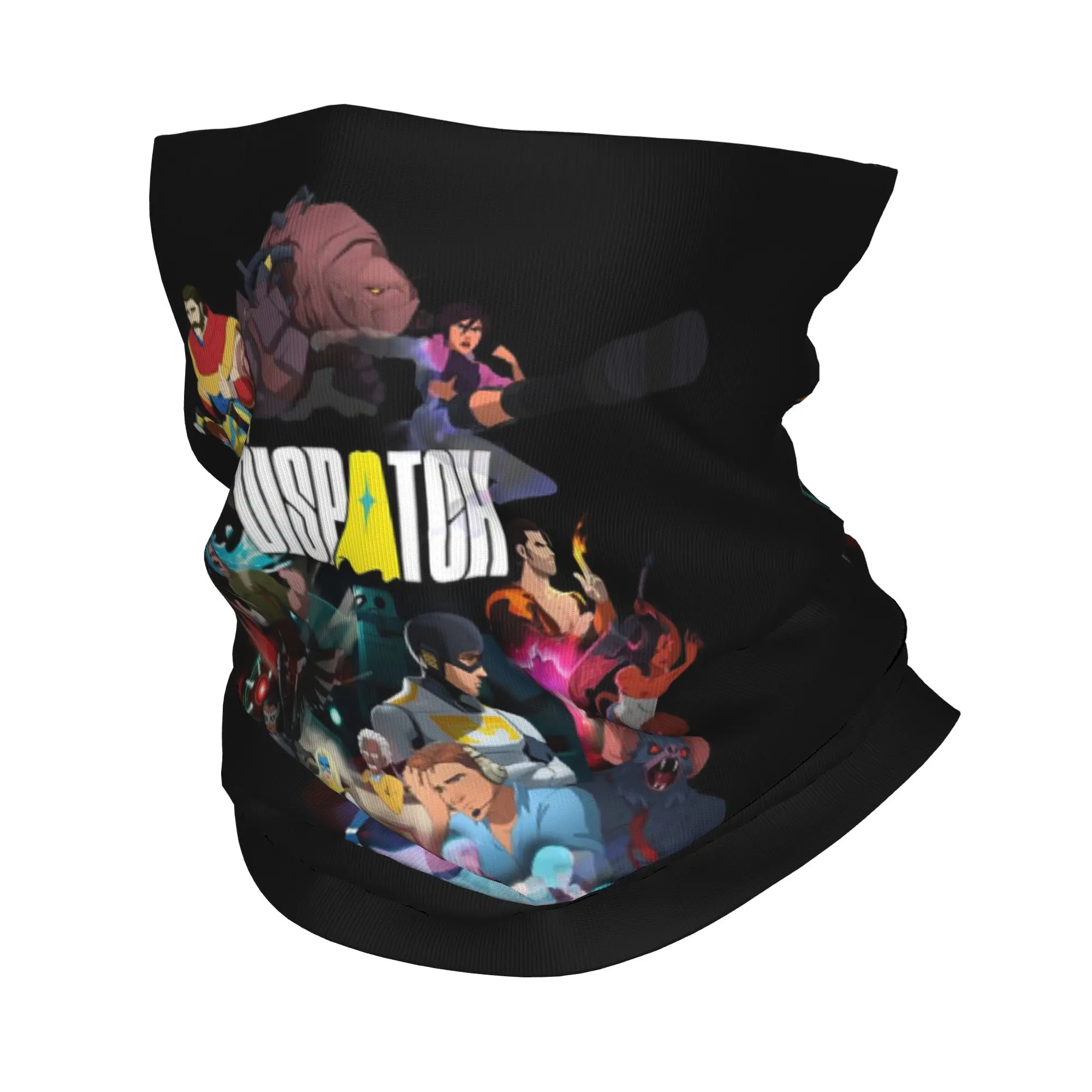 

Dispatch Game Character Collage Bandana Neck Cover Printed Face Scarf Multi-use Balaclava Riding For Men Women Adult