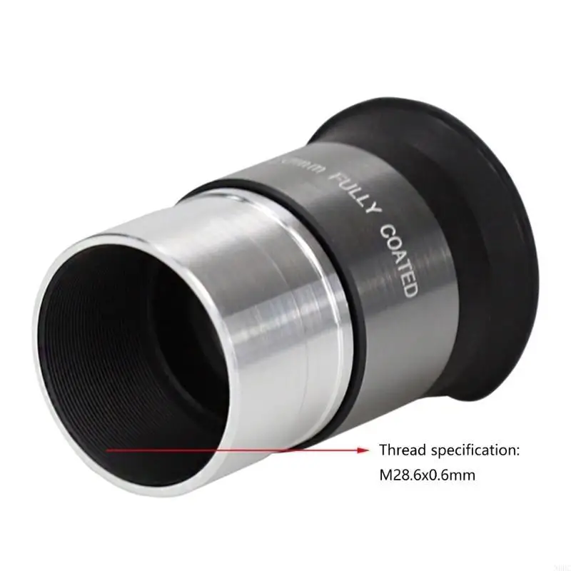 Comfortable View 25mm Eyepiece Featuring Full Metal Construction Wide Field of View for Astronomy Enthusiasts N0HC