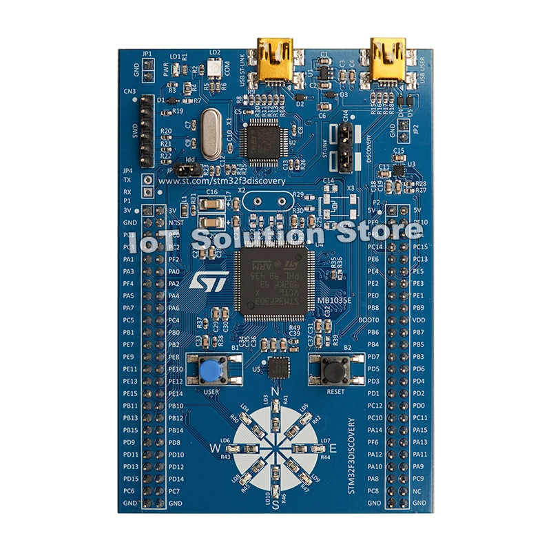 

STM32F3DISCOVERY Discovery kit with STM32F303VC MCU