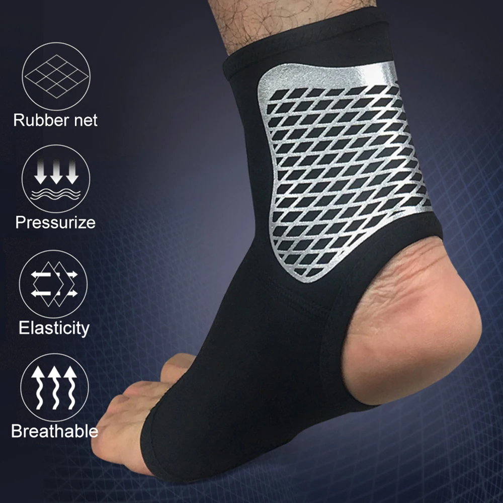 1 PCS Ankle Support Protect Brace Strap Achille Tendon Brace Sprain Protect Orthosis Ankle Fitness Running Football Heel Bandage