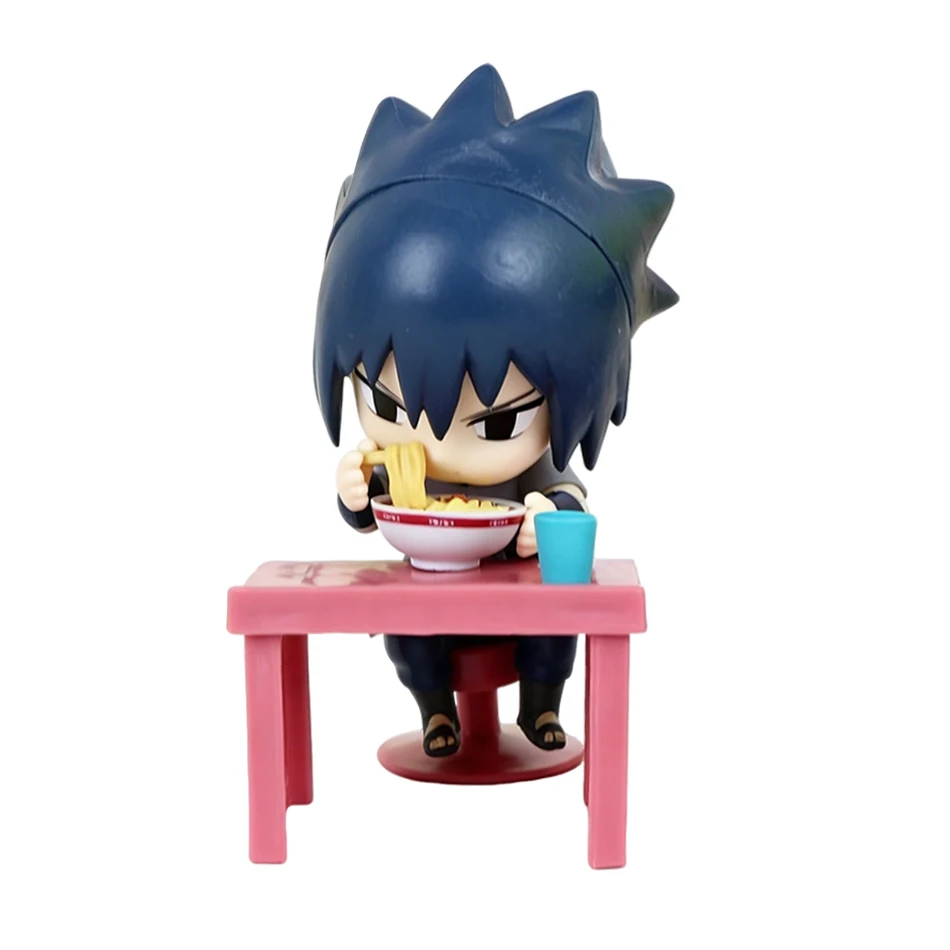 Bestseller Naruto Shippuden Ramen Themen-Serie Blind Box - Chibi Mini PVC Anime-Figuren, Uchiha Sasuke & Naruto Spielzeug, Tägliche Geschenke