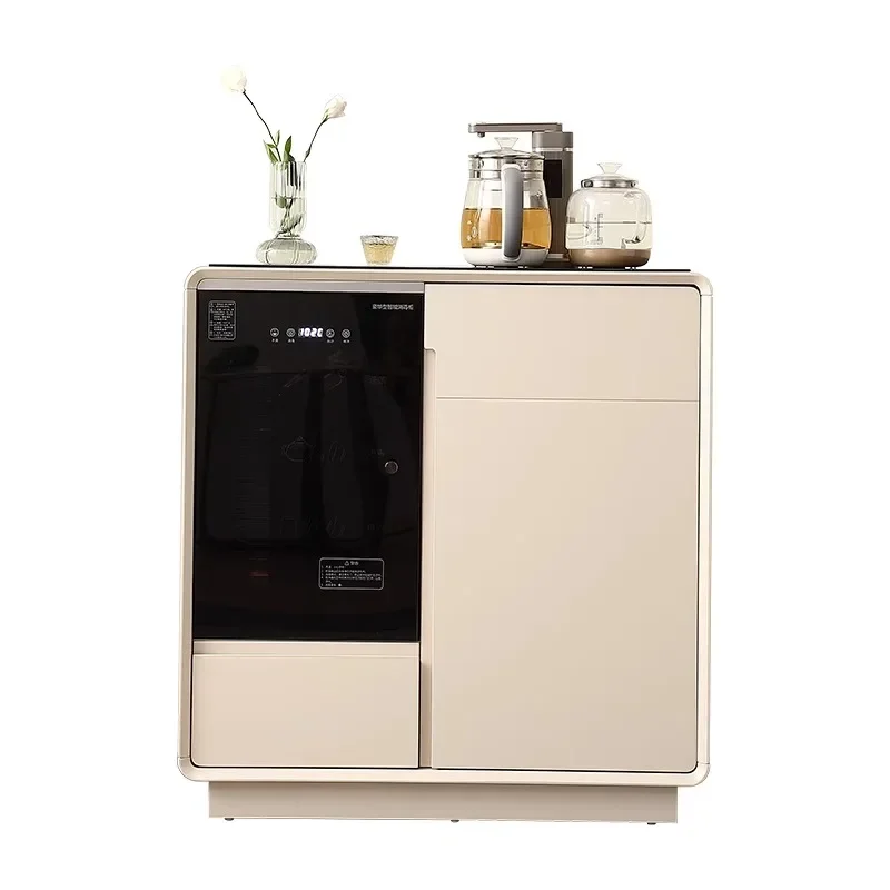 

Light luxury voice intelligent tea bar machine with disinfection household health tea brewing water dispenser meal side integrat
