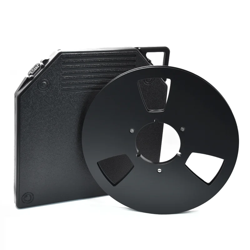 

ABAC-Empty Take Up Reels Storage Box With 10 Inch Empty Takeup Reel Portable Full Protection Carrying Case For 10 Inch Sound Tap