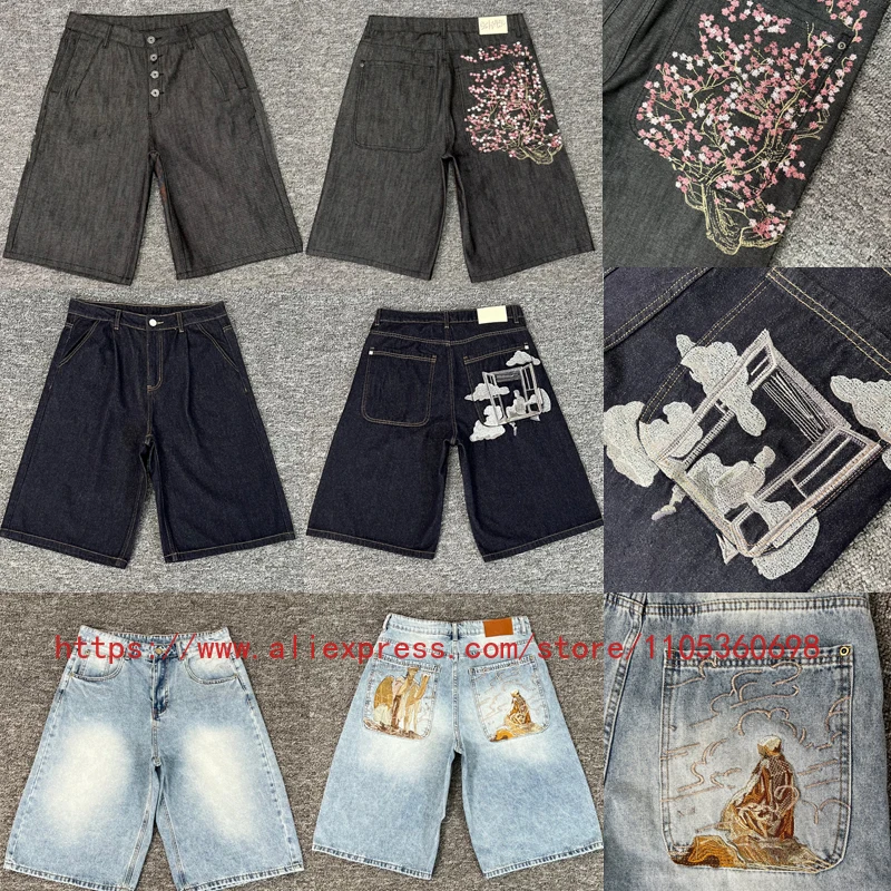 

2026 New DERSCHUTZE Shorts High-quality Embroidered Denim Shorts DERSCHUTZE Shorts