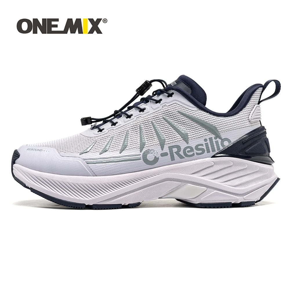 ONEMIX Trail Running Shoes for Men Camping Athletic Shoes Women Sneakers for Gym Autumn Winter Outdoor Anti-slip Trekking Shoes