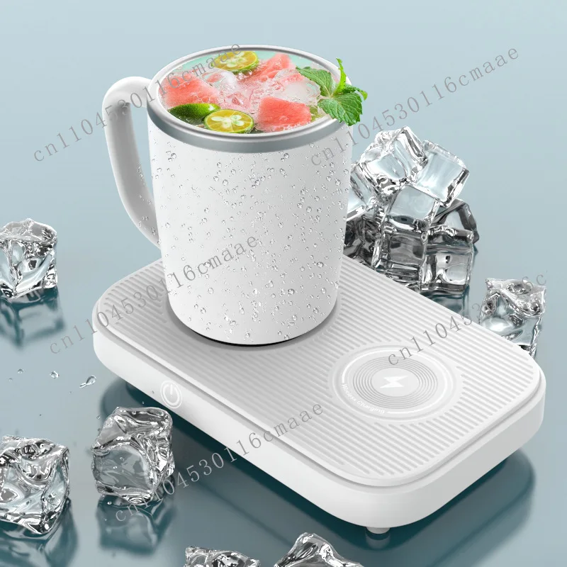 Quick Cooling Cup Home Office Desktop Cooling Cup Beverage Heating Constant Temperature Coaster