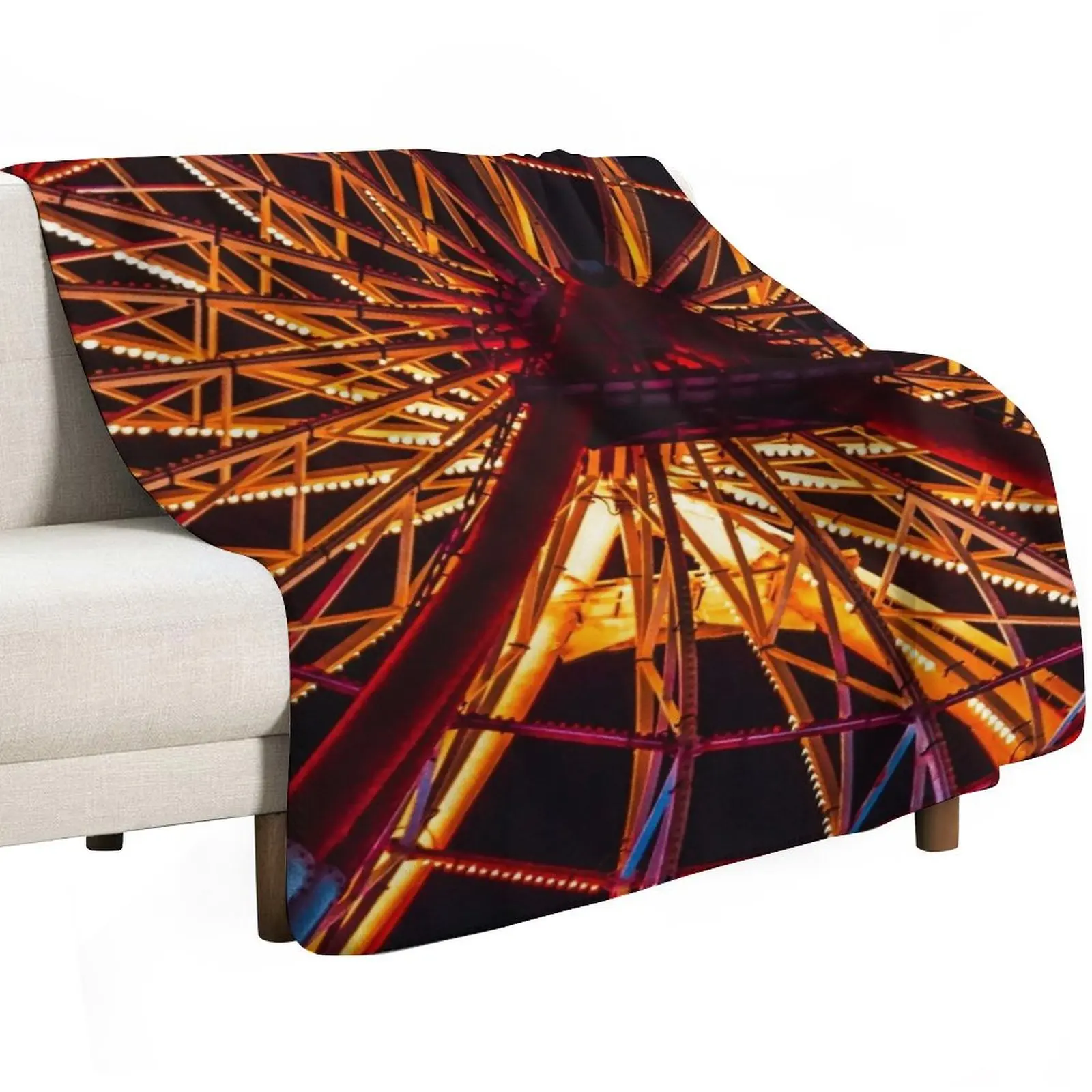 Ferris Wheel Big Wheel Throw Blanket for winter heavy to sleep Soft Large blankets ands Blankets For Bed Blankets